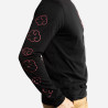 T-shirt homme manches longues avec print Naruto Shippuden Itachi T-shirt homme manches longues avec print Naruto Shippuden Itachi