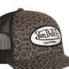Casquette baseball avec filet et imprimé Peau de bête
