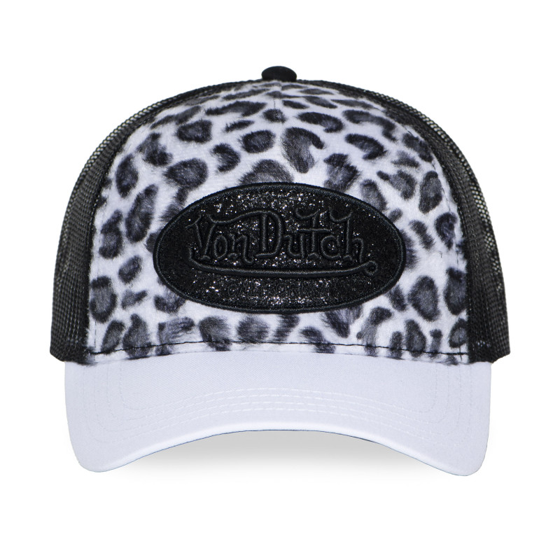 Casquette baseball avec filet adulte imitation fourrure Leo