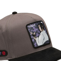 Casquette trucker premium en coton canvas Naruto Shippuden Dark