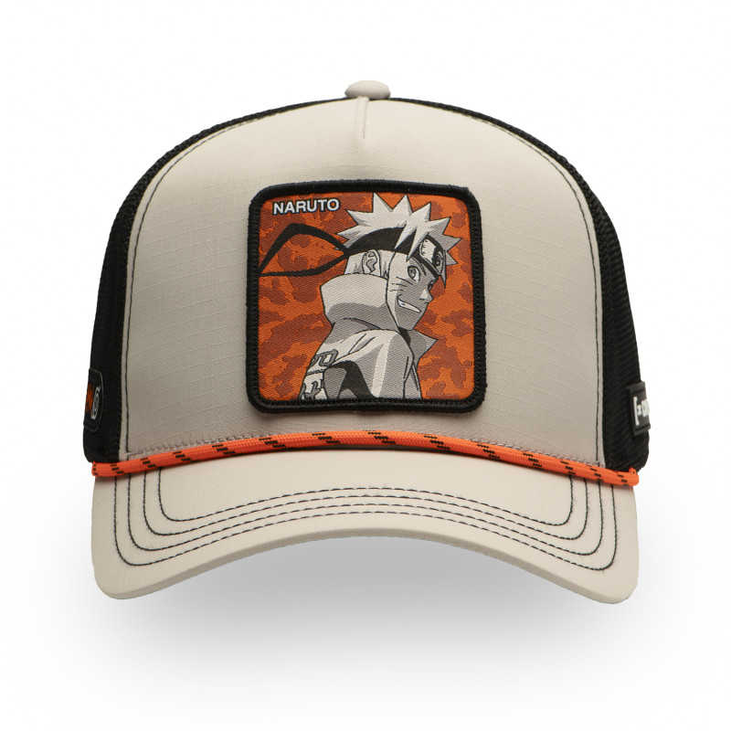 Casquette trucker premium filet effet bambou Naruto Shippuden Hokage Casquette trucker premium filet effet bambou Naruto Shippuden Hokage