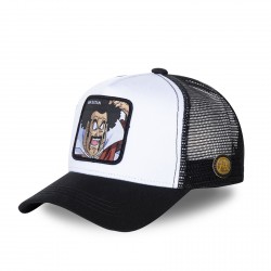 Casquette Capslab DBZ Mister Satan blanc et noir