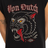 Robe longue col rond sans manches avec print devant South