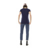 Tee shirt femme avec col rond et print Vintage