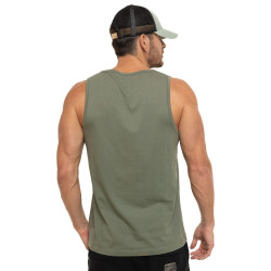 Débardeur homme col rond print devant Base California