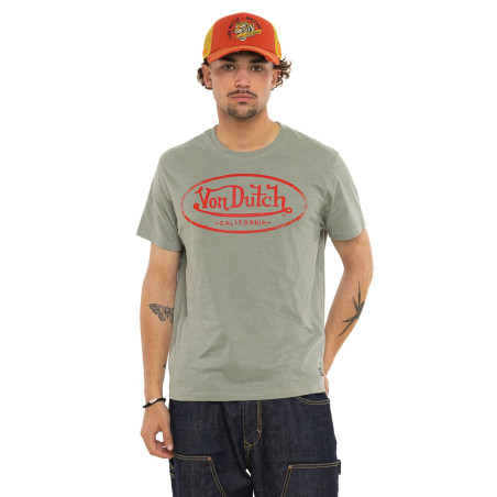T-shirt en Jersey effet slub avec print Brad