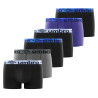 Lot de 6 boxers homme en coton ceinture subli Force