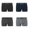 Lot de 4 boxers homme sans couture Seamless