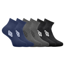 Lot de 6  paires de chaussettes Quarter Mid Core