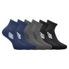 Lot de 6  paires de chaussettes Quarter Mid Core