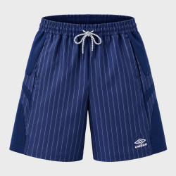 Short long oversize homme à fines rayures 140GMS SC Oversized Short
