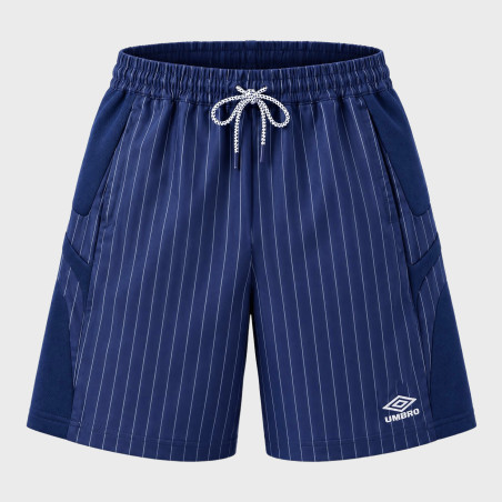 Short long oversize homme à fines rayures 140GMS SC Oversized Short
