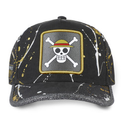 Casquette baseball Tag avec filet One Piece Skull