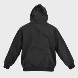 Sweat zippé à capuche homme maille de coton lavé 375GSM SC Washed Zip