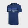 T-shirt col rond homme en microfibre devant imprimé modèle 1224760