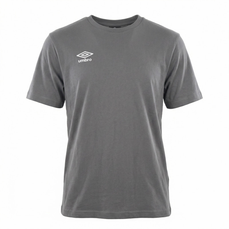 Tee shirt homme col rond chiné en coton 160GSM et logo imprimé 618292