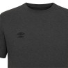 Tee shirt homme col rond chiné en coton 160GSM et logo imprimé 618292