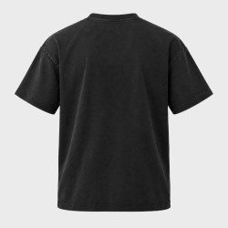 T-shirt homme coupe relax print devant maille 200GMS SC Washed Boxy