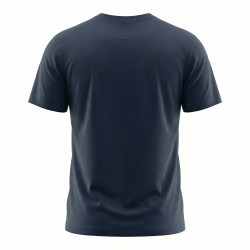 Tee shirt homme col rond en coton 160GSM et logo imprimé 729280
