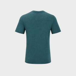 Tee shirt homme col rond en coton 160GSM et logo imprimé 729280