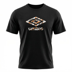 Tee shirt homme col rond en coton 160GSM et logo imprimé camo 957862