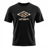 Tee shirt homme col rond en coton 160GSM et logo imprimé camo 957862