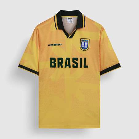 Maillot de foot oversize en jersey épais col V Brasil 56158U-6UQ
