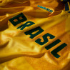 Maillot de foot oversize en jersey épais col V Brasil 56158U-6UQ