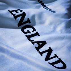 Maillot de foot oversize en jersey épais col V England 56163U-002