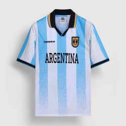 Maillot de foot oversize en jersey épais col V Argentina 56166U-008