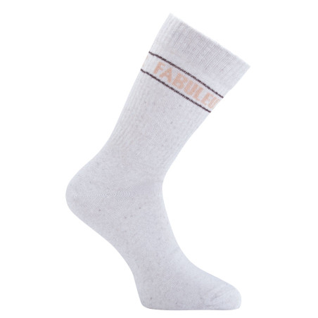 Lot de 2 paires de chaussettes homme type tennis Fabuleux/Beau Gosse