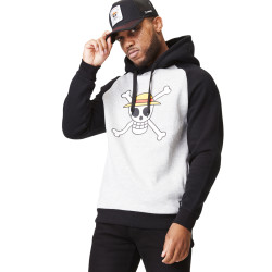 Sweat à capuche homme One Piece Skull