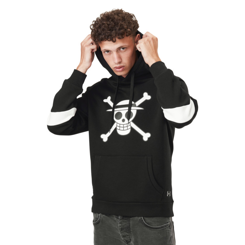 Sweat à capuche  homme One Piece Skull