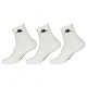 Lot de 3 paires de chaussettes Lowcut Homme Kappa Blanches