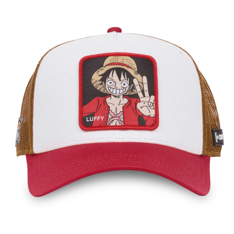 Casquette homme trucker One Piece Luffy Capslab Casquette homme trucker One Piece Luffy Capslab
