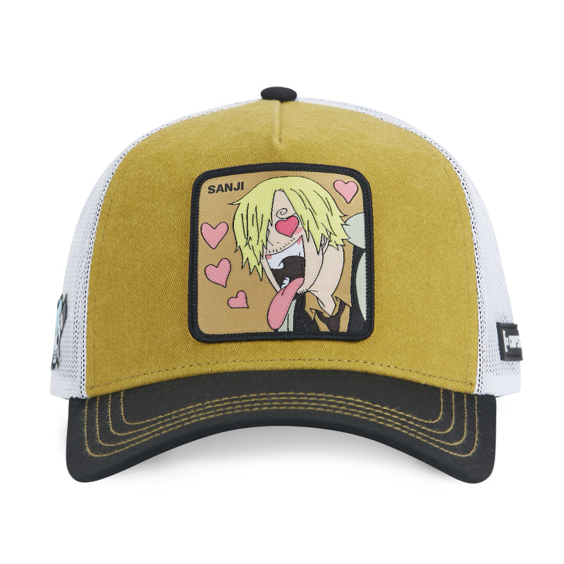 Casquette trucker avec filet One Piece Sanji Casquette trucker avec filet One Piece Sanji