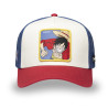 Casquette trucker avec filet en sergé de coton One piece Luffy