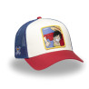 Casquette trucker avec filet en sergé de coton One piece Luffy