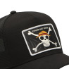 Casquette trucker premium effet bambou One Piece Black Flag Casquette trucker premium effet bambou One Piece Black Flag