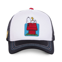 Casquette Peanuts House Blanc