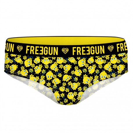 Boxer fille Miss Freegun Tweety noir