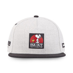 Casquette snapback  visière plate Peanuts