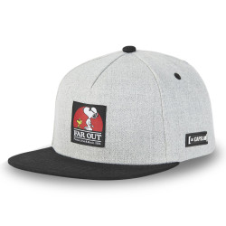 Casquette snapback  visière plate Peanuts