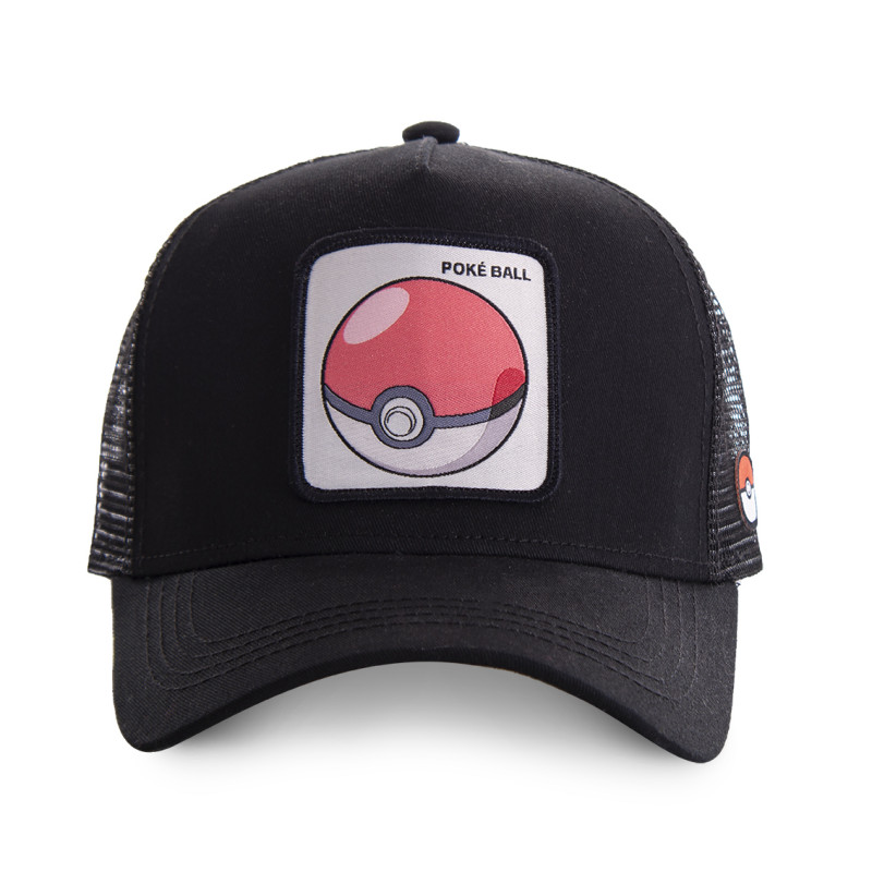 Casquette Pokemon Pokeball Noir