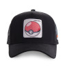 Casquette Pokemon Pokeball Noir