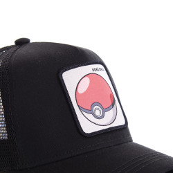 Casquette Pokemon Pokeball Noir