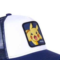 Casquette Pokemon Pikachu Bleu