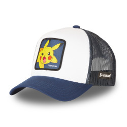 Casquette Pokemon Pikachu Bleu