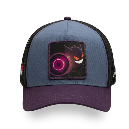 Casquette trucker avec filet effet bambou Pokemon Shadow Ball