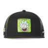 Casquette snapback visière plate avec filet Rick and Morty Rick Casquette snapback visière plate avec filet Rick and Morty Rick